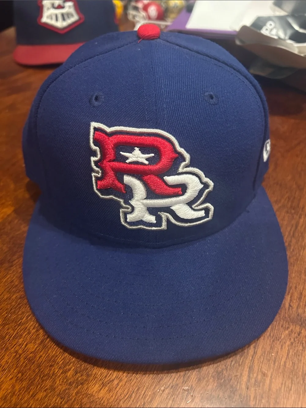 Round Rock Express New Era 59Fifty Royal Blue Game Baseball Cap 6 7/8